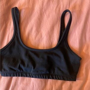 TNA black sports bra